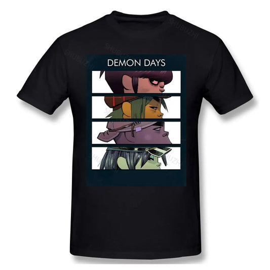 Gorillaz -Demon Days T-Shirt Black Gorillaz_-Demon_Days_T-Shirt_-_Vintage_Sounds_T-Shirts_-_-59461 Vintage Sounds T-shirts T-Shirt