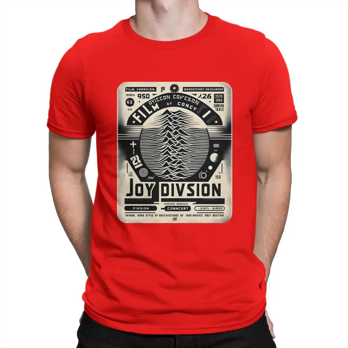 Joy Division Red Joy_Division_-_Vintage_Sounds_T-Shirts_-_-59514 Vintage Sounds T-shirts T-Shirt