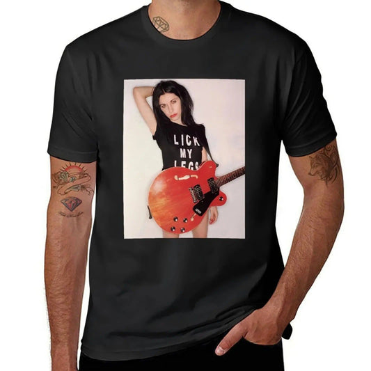 P J HARVEY -Lick My Legs T-Shirt Black P_J_HARVEY_-Lick_My_Legs_T-Shirt_-_Vintage_Sounds_T-Shirts_-_-59689 Vintage Sounds T-shirts T-Shirt