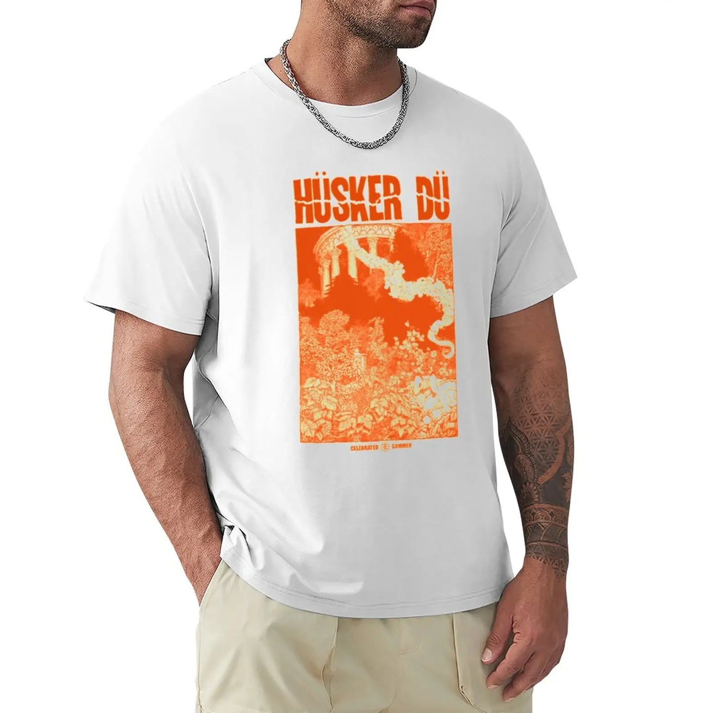 Hüsker Dü White S403f65a1deaf417581b31373a2c98ddeH Vintage Sounds T-shirts T-Shirt