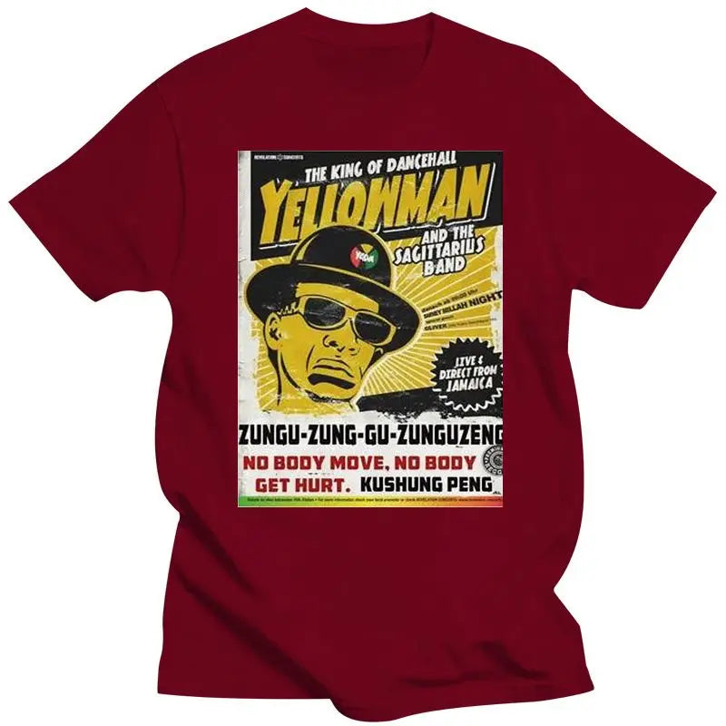 Yellowman T-shirt redMen S56dd53cad253430390aa434f4127b7287 Vintage Sounds T-Shirts T-Shirt