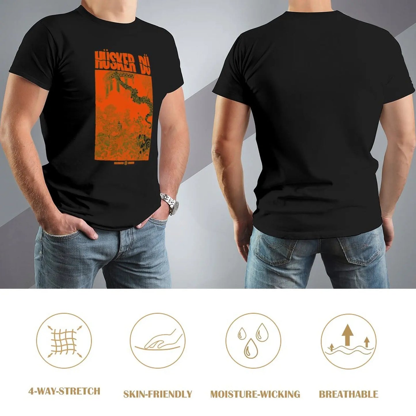 Hüsker Dü S5c820d3d3dff4ea08ed2866c4a709bd7S Vintage Sounds T-shirts T-Shirt