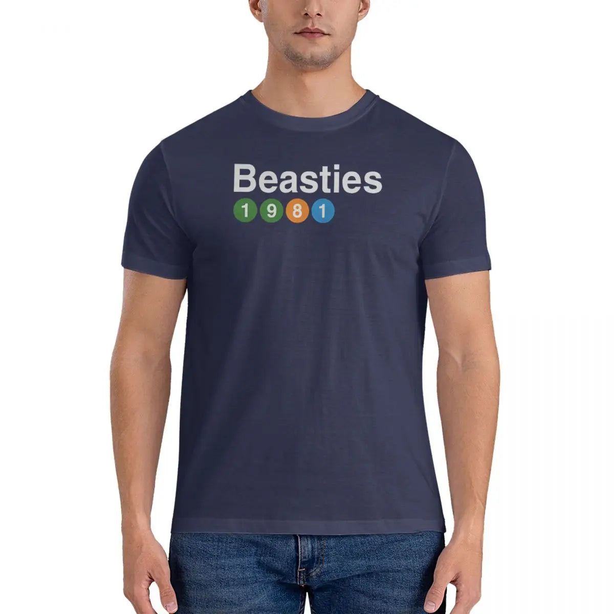 Beastie Boys-Subway Symbol 1981 - T-Shirt Navy Blue Sa8fdce07704841589366a472dbfb0148O Vintage Sounds T-Shirts