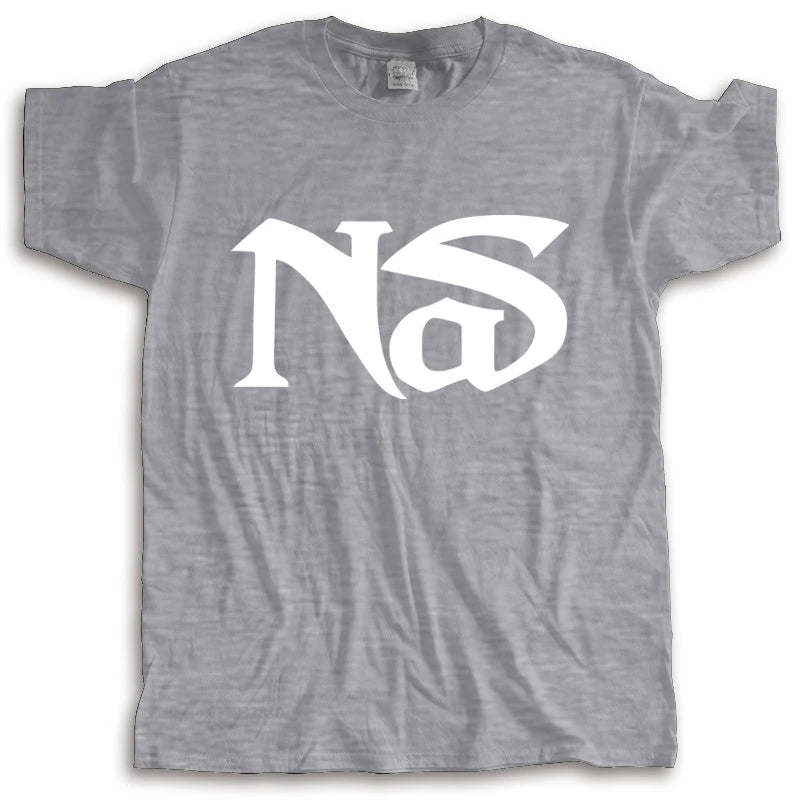Nas Logo T-Shirt Grey Sd448529dd76e4bb7bd2eb578cfc3ac156 Vintage Sounds T-Shirts T-Shirt