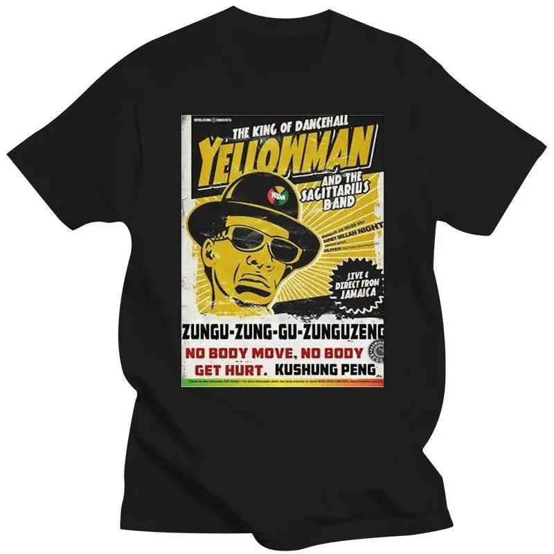 Yellowman T-shirt blackMen Sd945eeb005344576bed26e8ca22ad457l Vintage Sounds T-Shirts T-Shirt