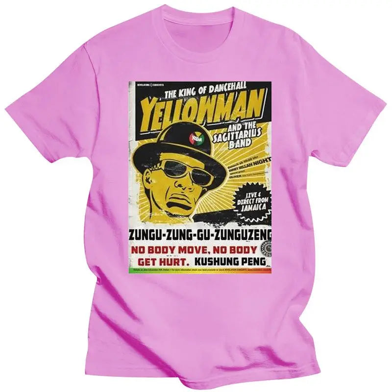 Yellowman T-shirt PinkMen Sf7f15d15d88d4593b5bbfe83da09077c8 Vintage Sounds T-Shirts T-Shirt